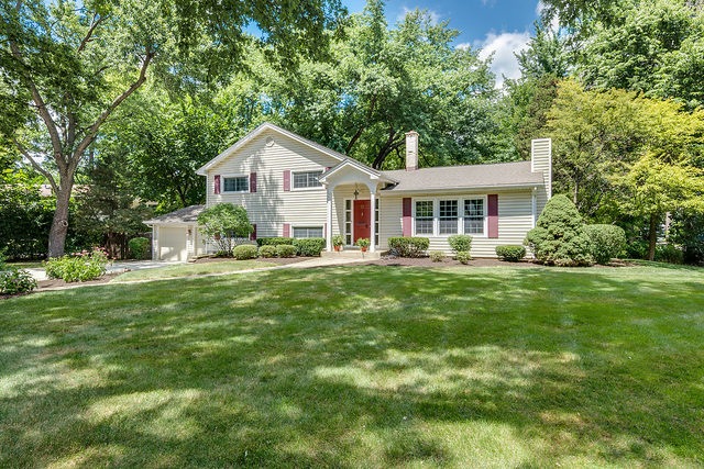 Wooded half-acre lot