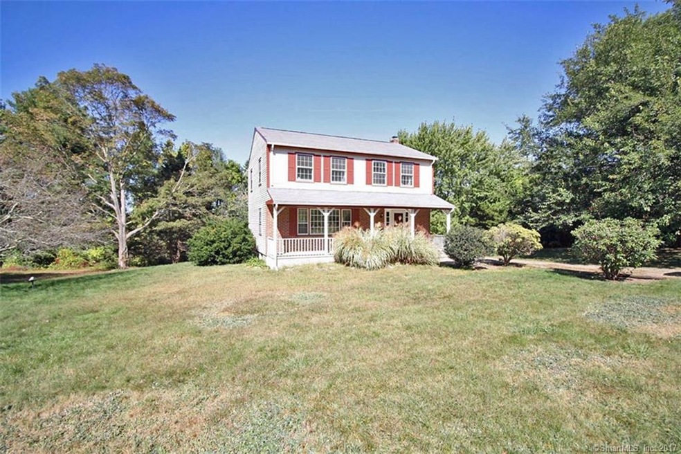 Front View - Roomy covered front porch!