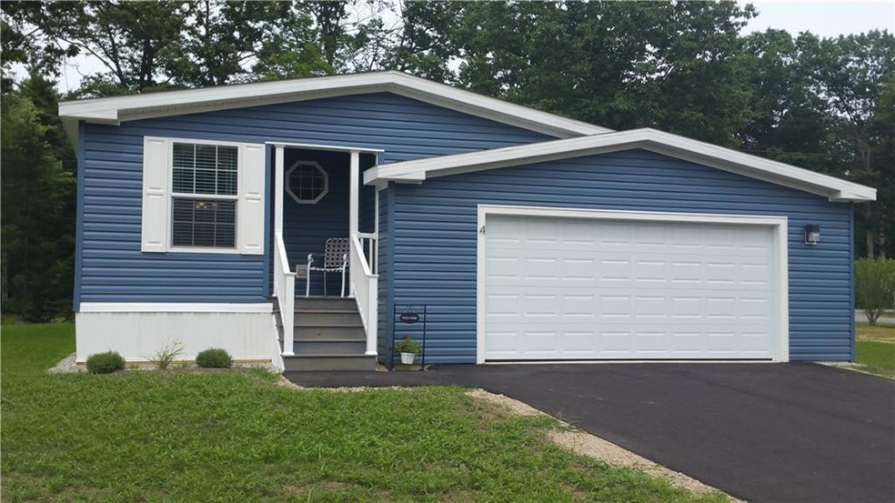Front Exterior, 2 Car Garage