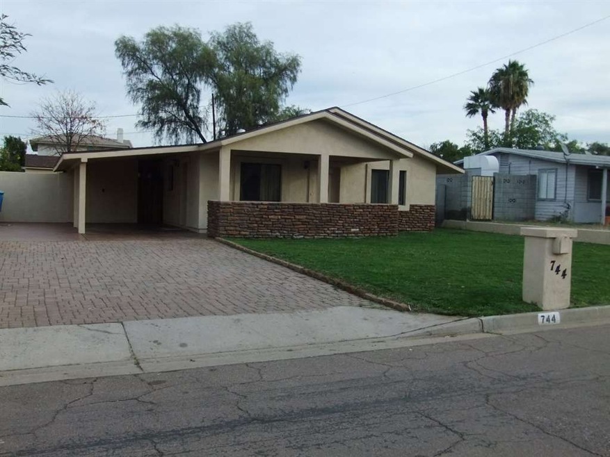 front of home