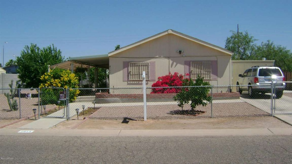 Outside view.