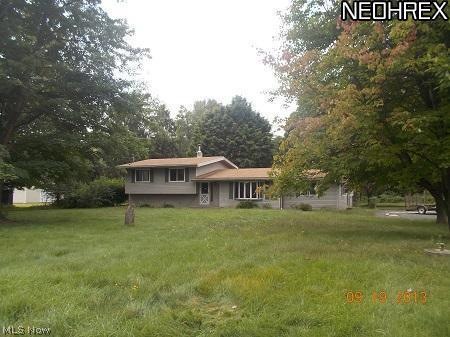 attractive split level on 3.5 acres