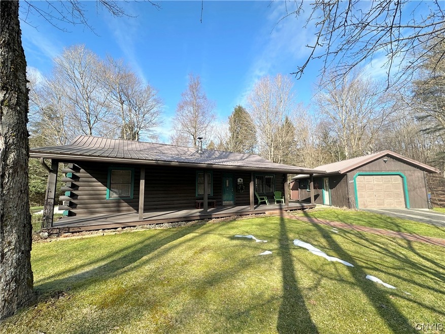 Log Cabin w/Metal Roof