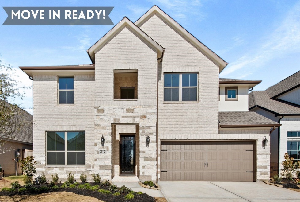MOVE IN READY!! Westin Homes NEW Construction (Alden IX, Elevation B) Two story. 4 bedrooms. 3.5 baths.