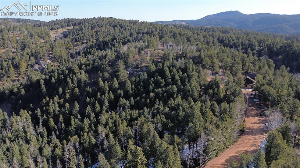 Drone / aerial view featuring a mountain view and 