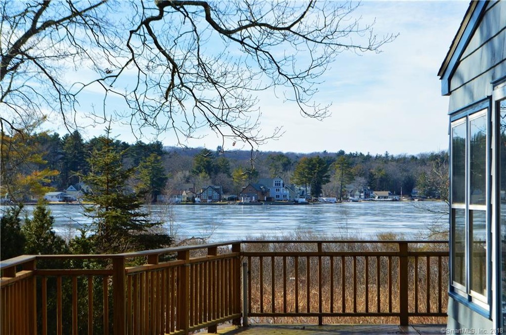 Year round direct waterfront home with amazing vie