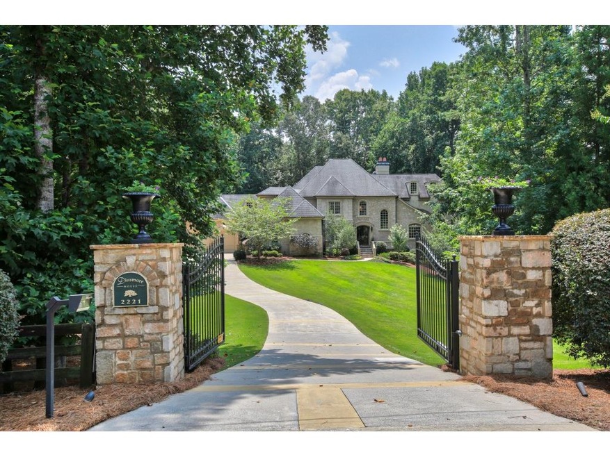 Gated estate, situated on 2+ acres.