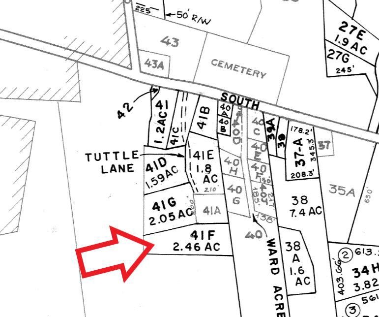 0 Tuttle Lane Map