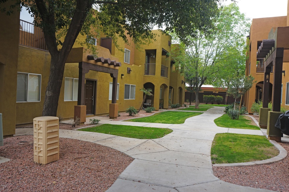 front door on the left