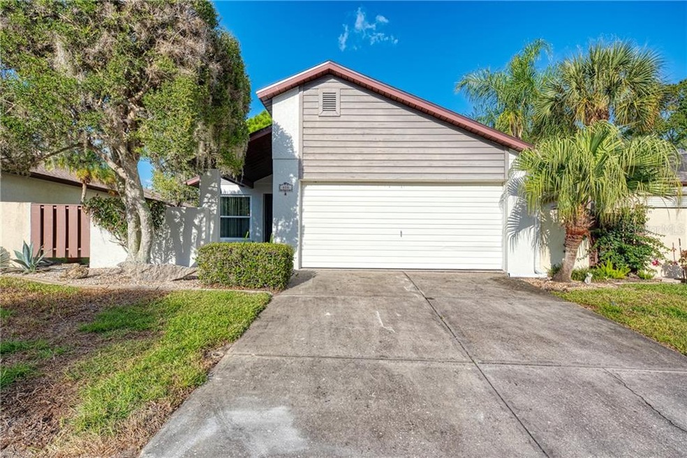 Two Car Attached Garage - Covered Entry - Privacy 