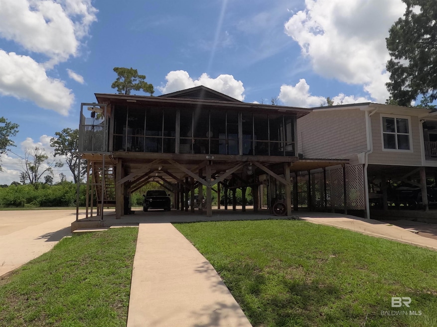 Front Of Structure
