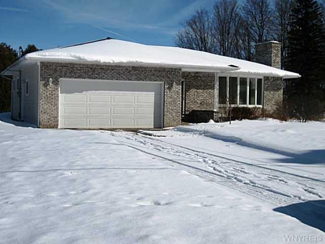Exterior Front. BRICK, HARDI-PLANK EXTERIOR ON 3 B