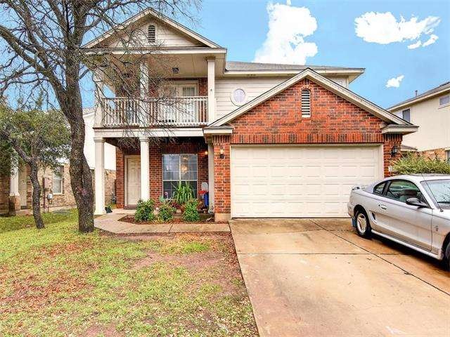 Nice two story home with front balcony and mature 