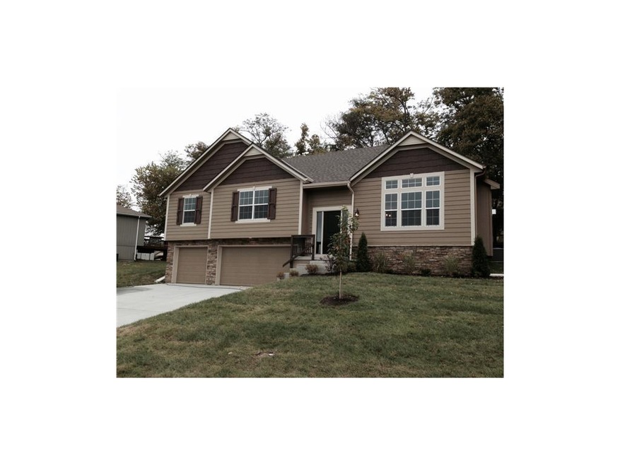 Front of Home - 3 car Garage Split Entry