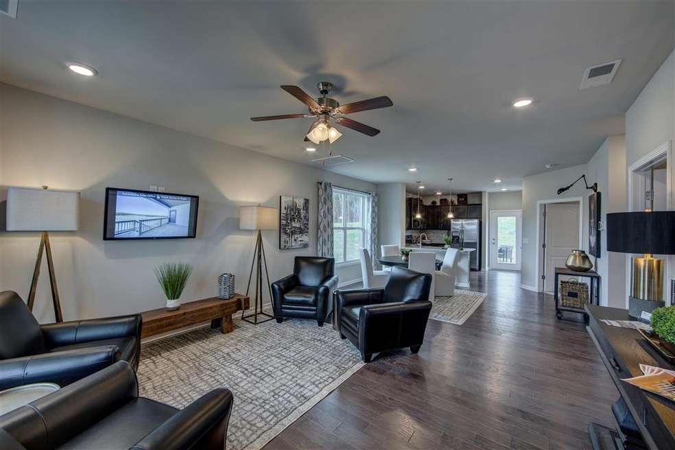 When you enter the Owen 4 BR plan you realize Open