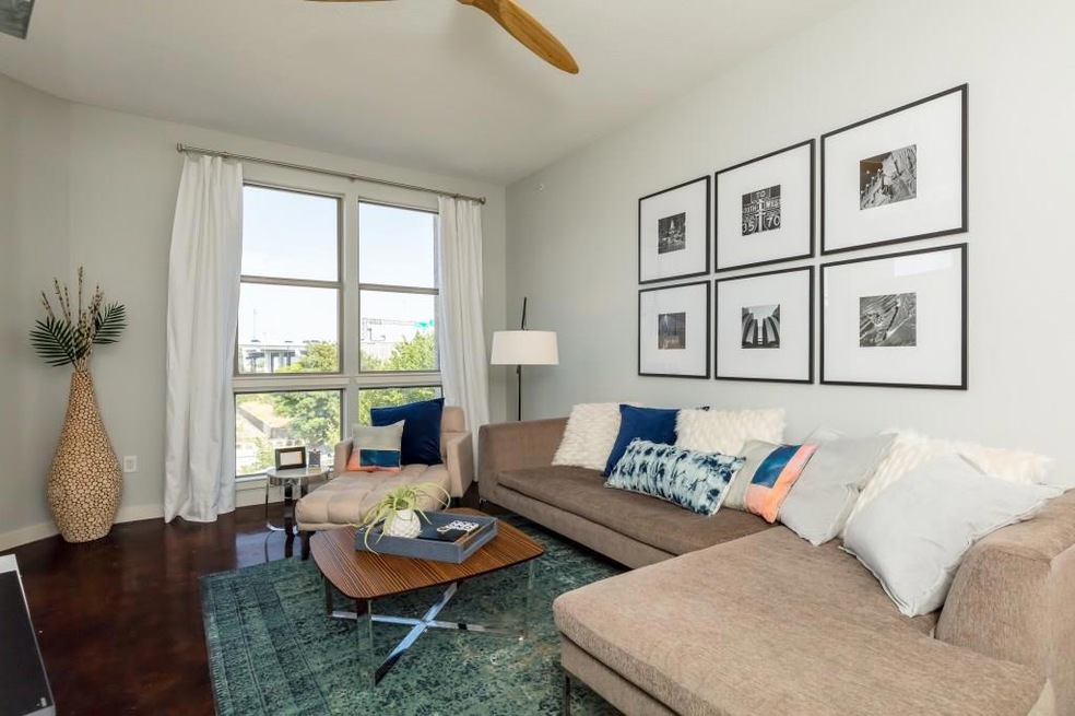 Roomy living area with great views