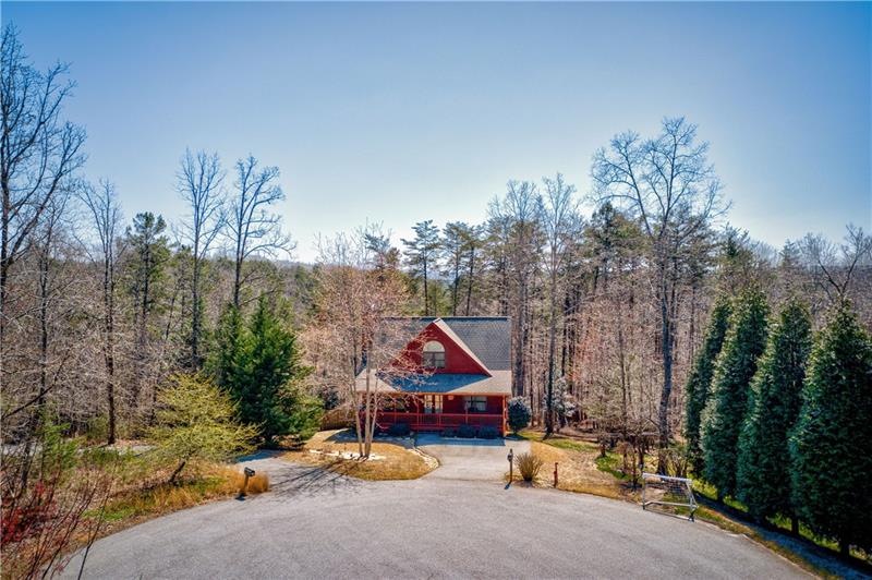 Peaceful mountain home.