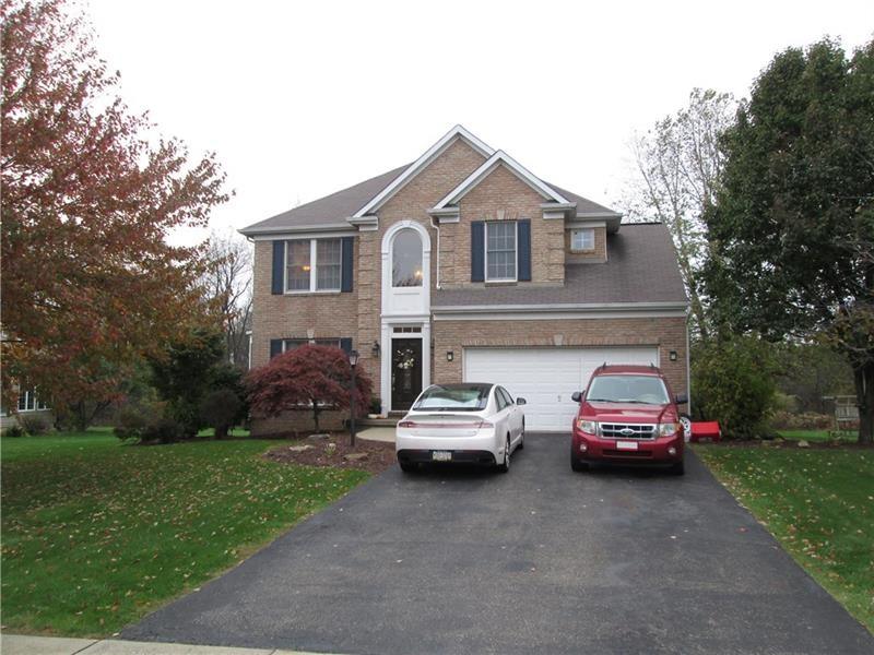 exterior has been professionally landscapped