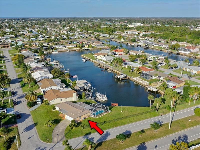 Situated on the corner of 3rd Isle and Beach Blvd