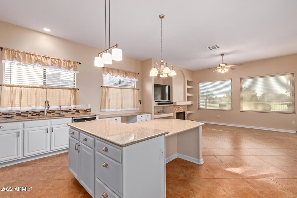 Kitchen open to great room