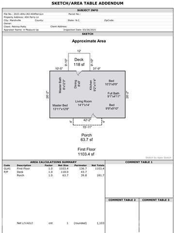 404 Perry Ln, Marshville, NC 28103 - photo 1