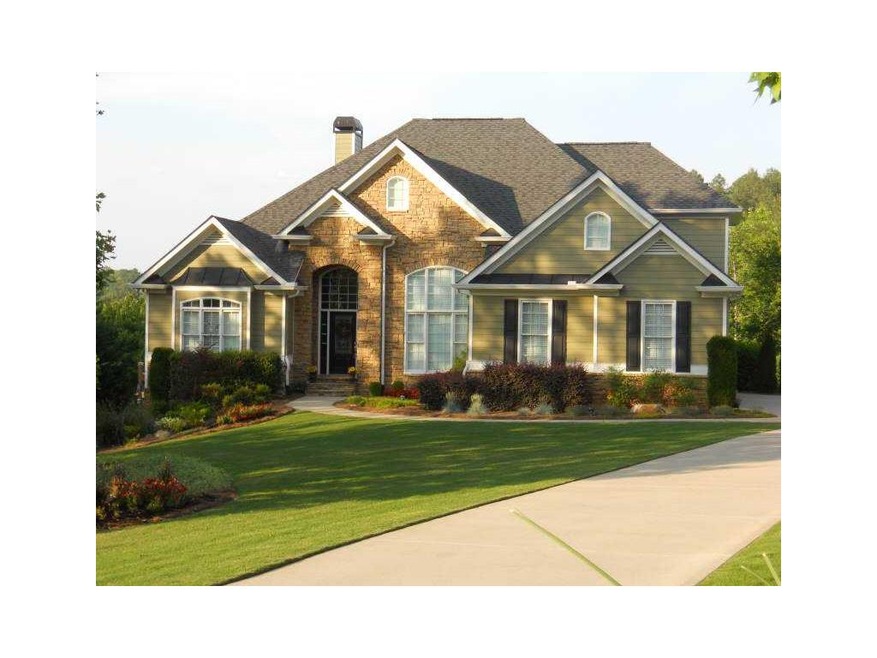 Exterior Front. Beautiful,level cul de sac lot tha