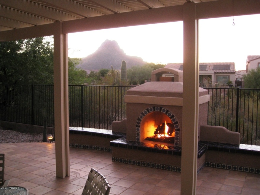 Sombrero peak and the fireplace