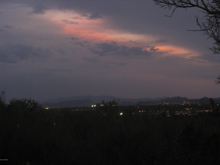 UA and downtown nightscape