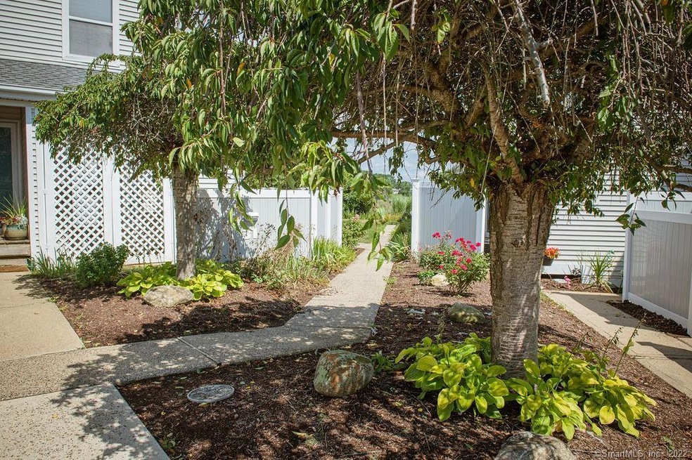 Entrance to unit