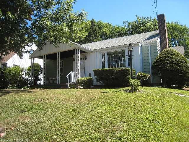 Exterior Front. Ranch home w a front porch so you 