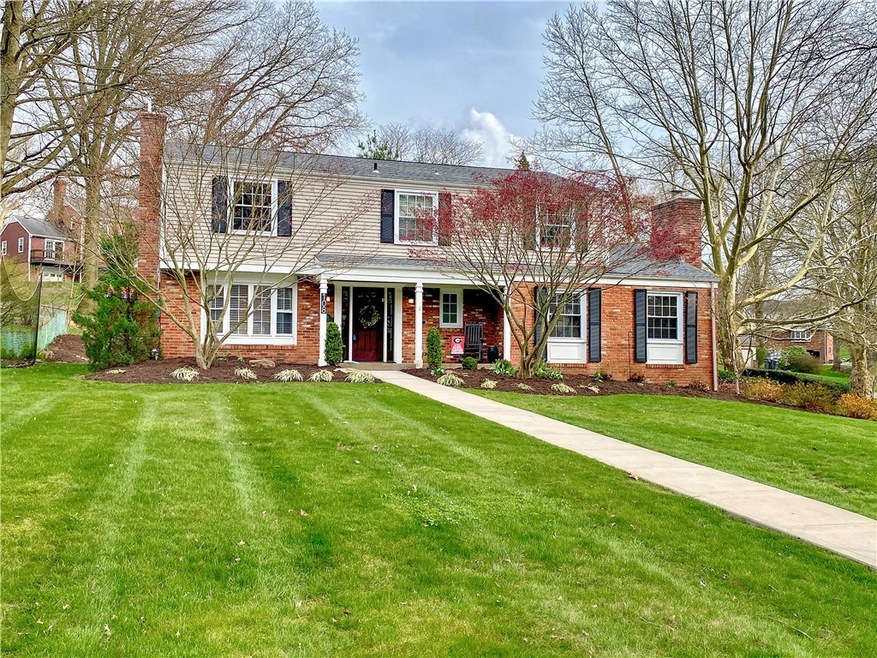 Four bedroom two-story colonial with tremendous ch