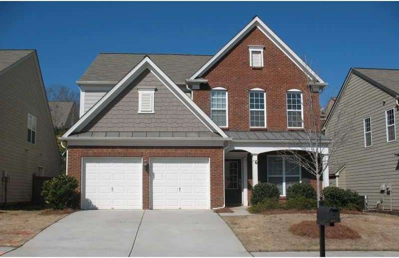Exterior Front. 2-car garage-front entry