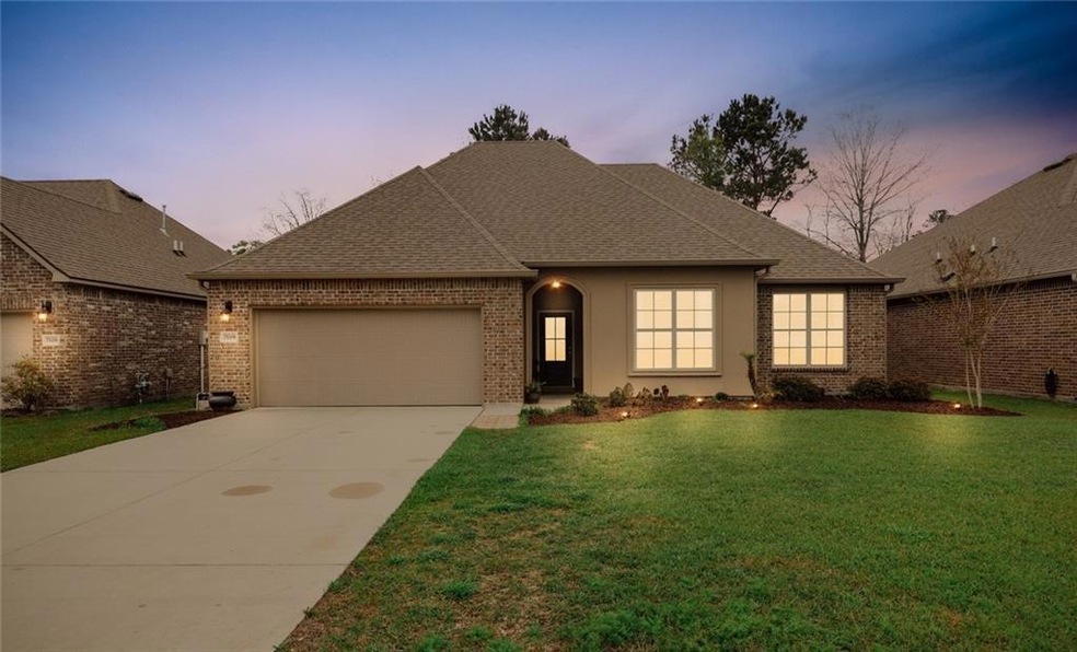 House during twilight