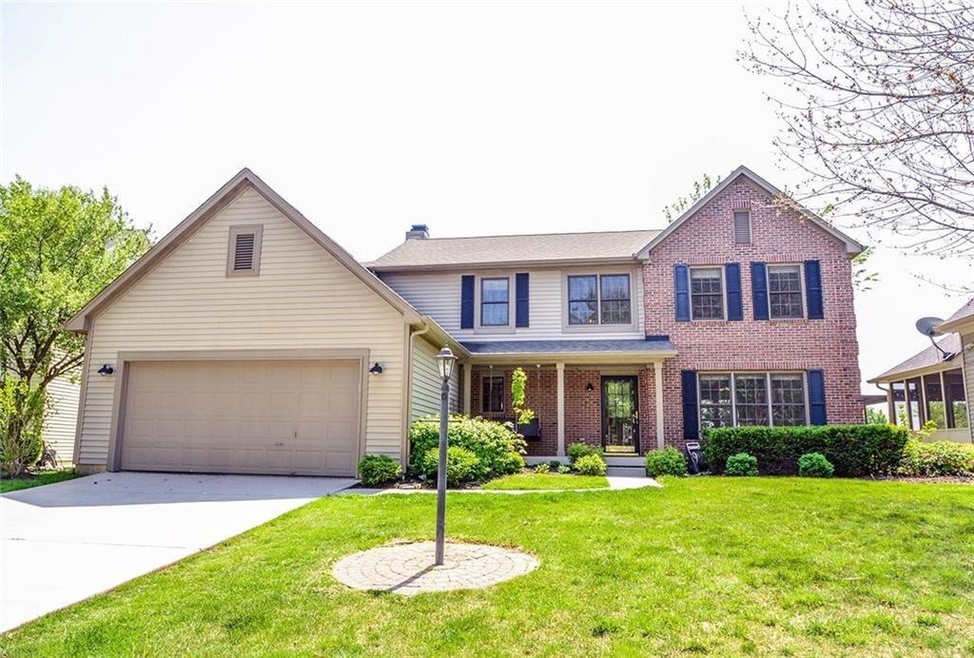 Front of home which sits on private cul de sac. 