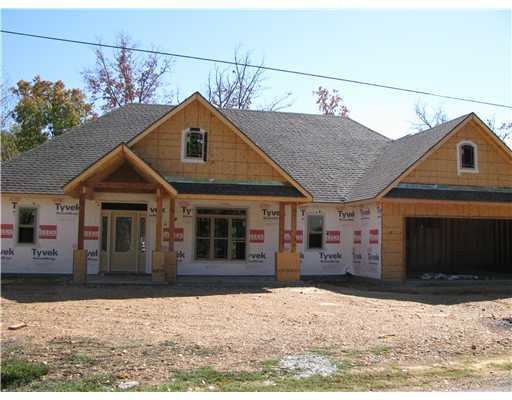 Exterior Front. Under Construction,2 story,level corner lot on sewer.