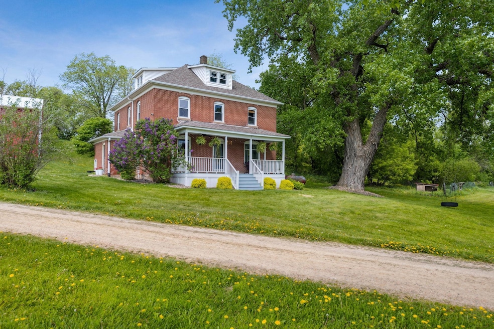 Classic Brick Farmhouse