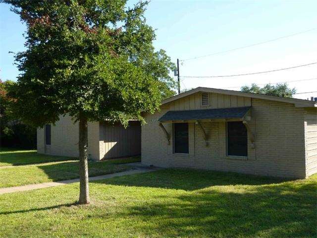 Front of duplex