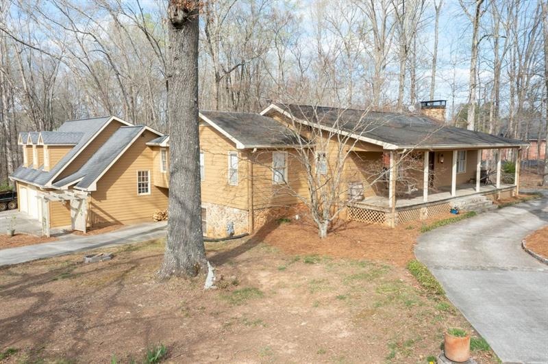 This Farmhouse was built in 1978; the Four-Car Gar