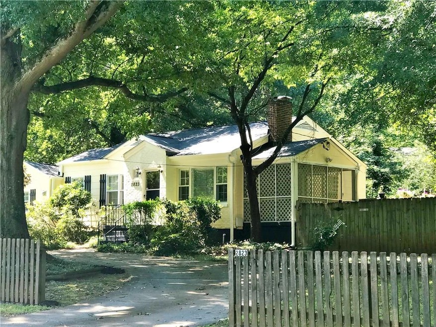 Situated on a wide and lovely corner lot... w/circ