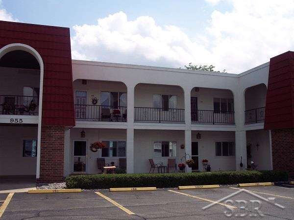 2 bedrooms, 2 baths; second floor with elevator ac