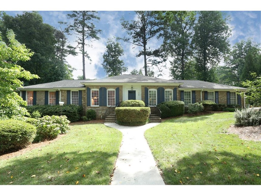 Classic traditional all-brick ranch in wonderful A