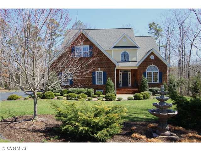 Exterior Front - 11925 Brook Point Place - 1.27 ac