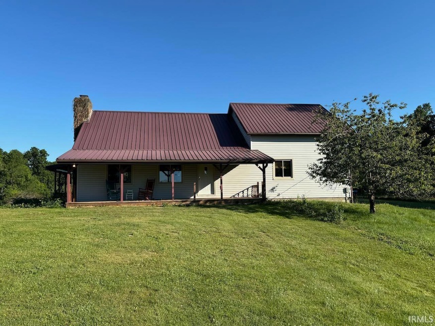House seen from driveway. North facade.