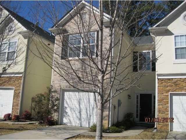Exterior Front. Front of Townhome