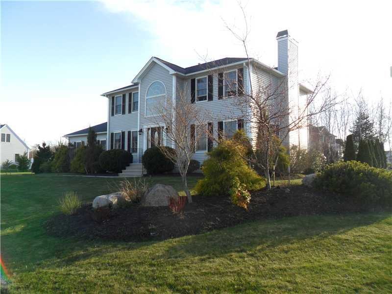 Exterior Front. Exterior Front With Lovely Landsca