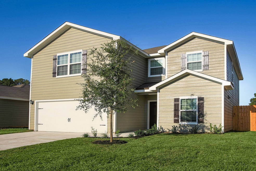 This stunning two story is set to be built at 23047 Shakespeare Dr in Magnolia in the peaceful LGI Homes community of Williams Trace