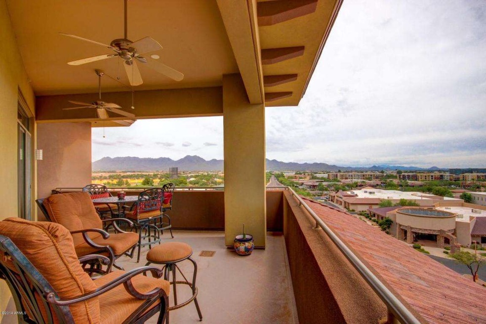 Spacious patio with great views!