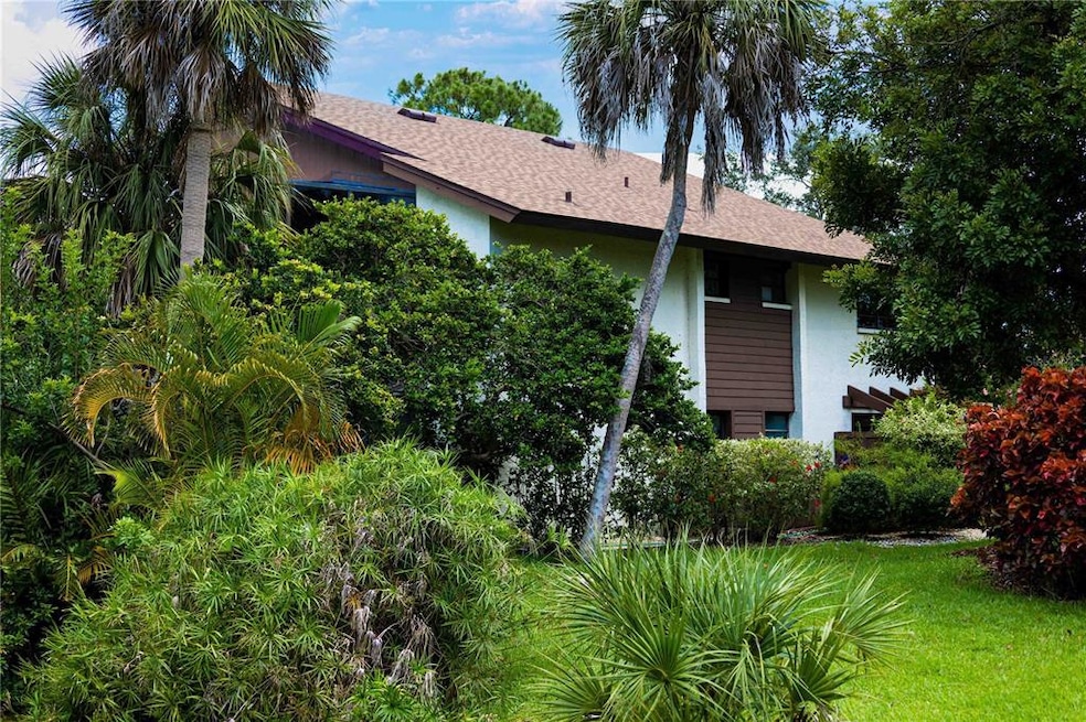 Lush landscaping