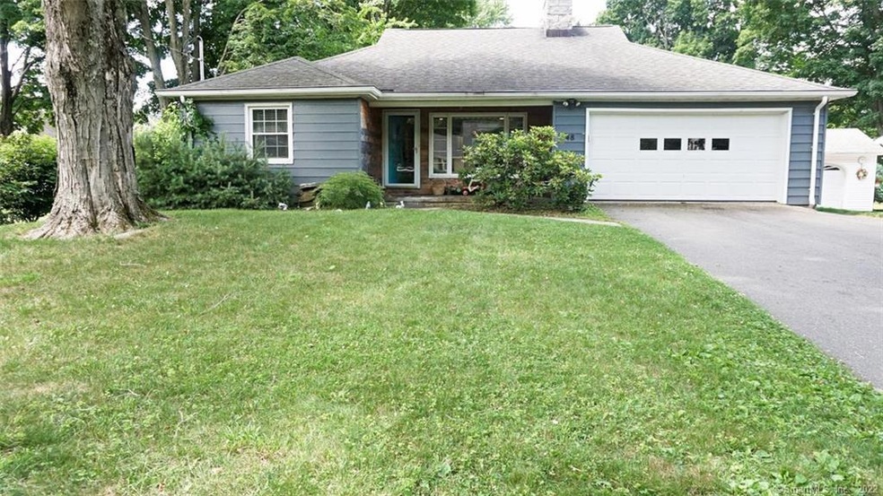 Lovely ranch with a covered front porch
