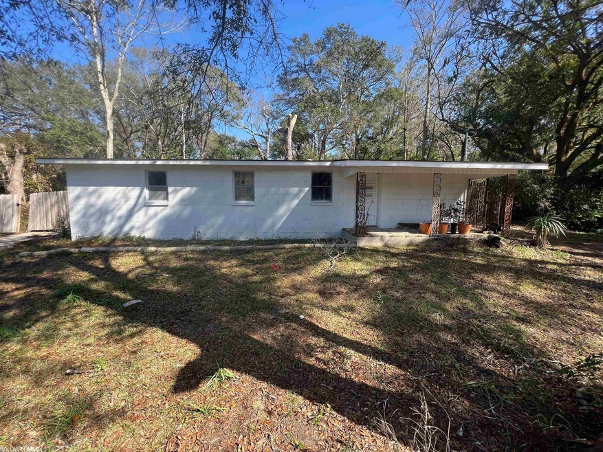 Large front yard